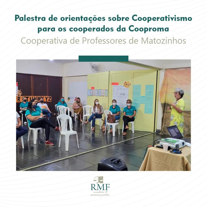 Palestra sobre cooperativismo