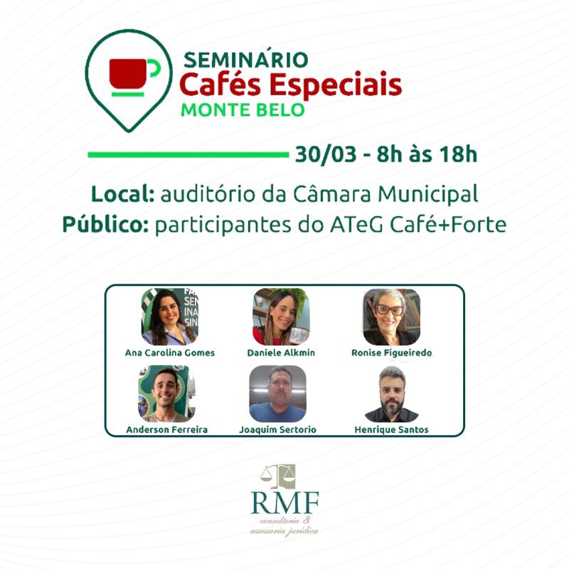 Seminário Cafés Especiais Monte Belo